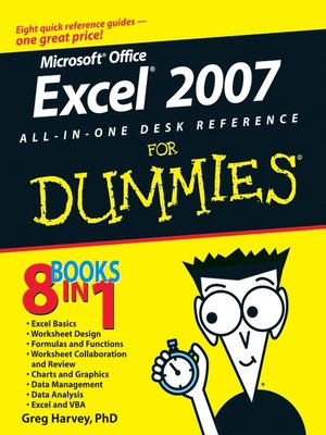 cover image of Excel 2007 All-In-One Desk Reference For Dummies